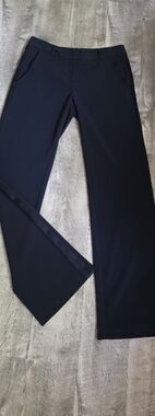 DREW Navy Tailored Ponte Trousers